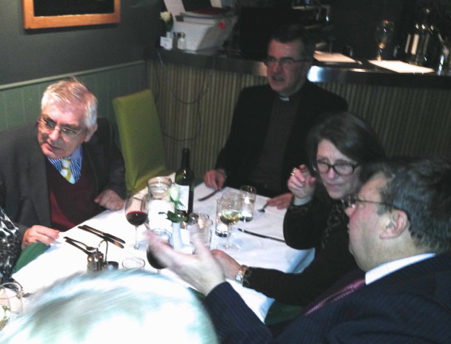 Paul, Fr Paul, Clare & David