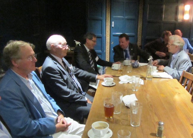 From left: Steve, Tom Finnegan, Hall Herbonnet, John Lydon