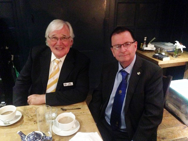 Terry with John Lydon