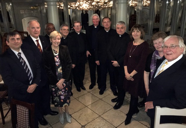 Group picture of clergy, Ladies and brothers